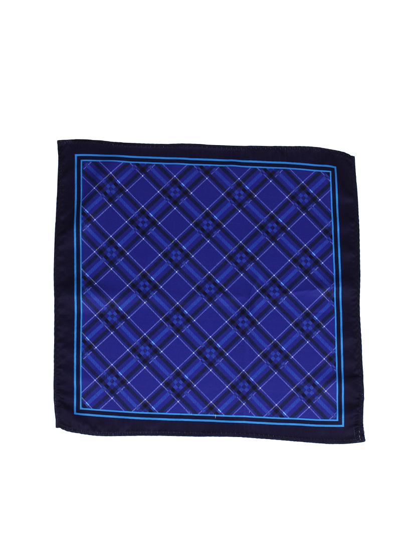 blue polyester pocketsquare - 14264736 - Zoom Image - 3