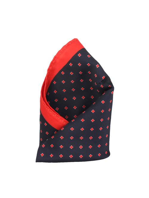 black polyester pocketsquare - 14264740 - Standard Image - 1