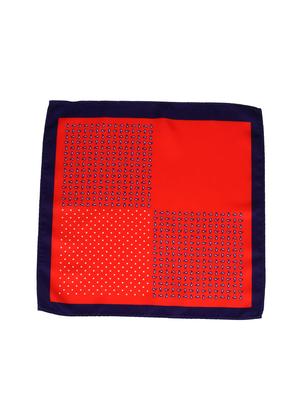 red polyester pocketsquare - 14264742 - Standard Image - 3