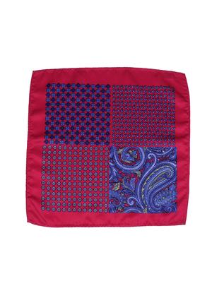 red polyester pocketsquare - 14264743 - Standard Image - 3