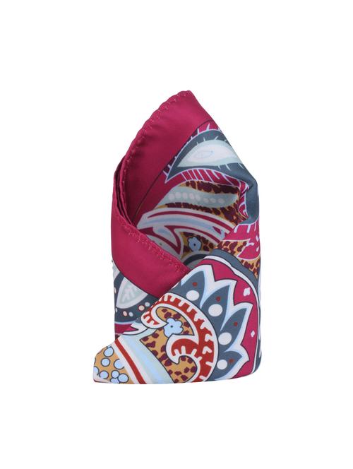 pink polyester pocketsquare - 14264766 - Standard Image - 1
