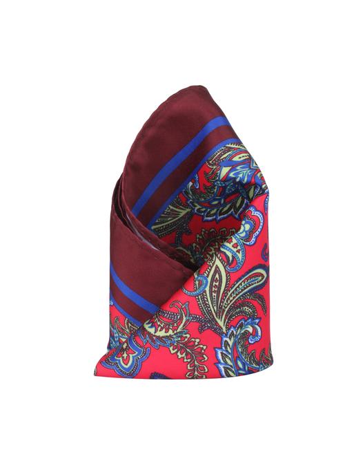 red polyester pocketsquare - 14264768 - Standard Image - 1