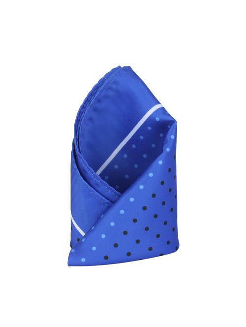 blue polyester pocketsquare - 14264770 - Standard Image - 1
