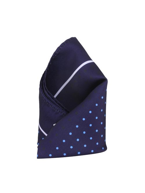 blue polyester pocketsquare - 14264772 - Standard Image - 1
