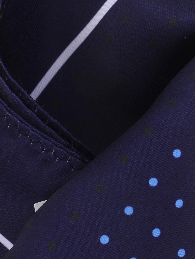 blue polyester pocketsquare - 14264772 - Zoom Image - 4