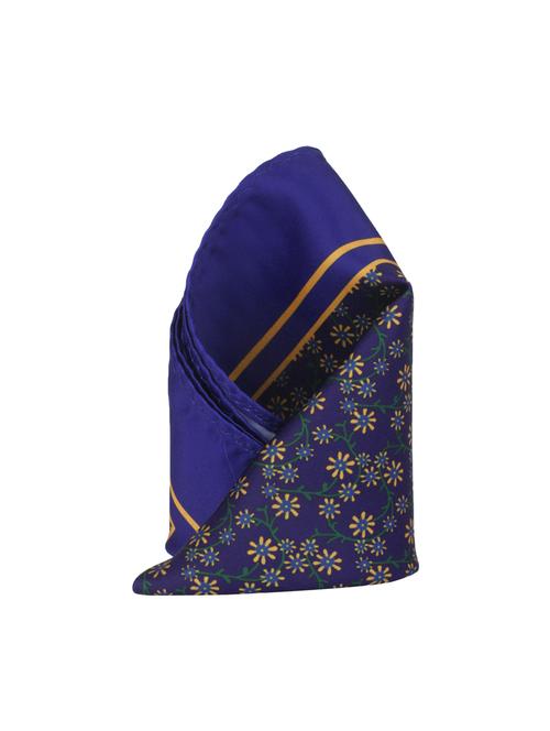 blue polyester pocketsquare - 14264774 - Standard Image - 1