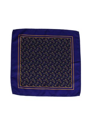 blue polyester pocketsquare - 14264774 - Standard Image - 3