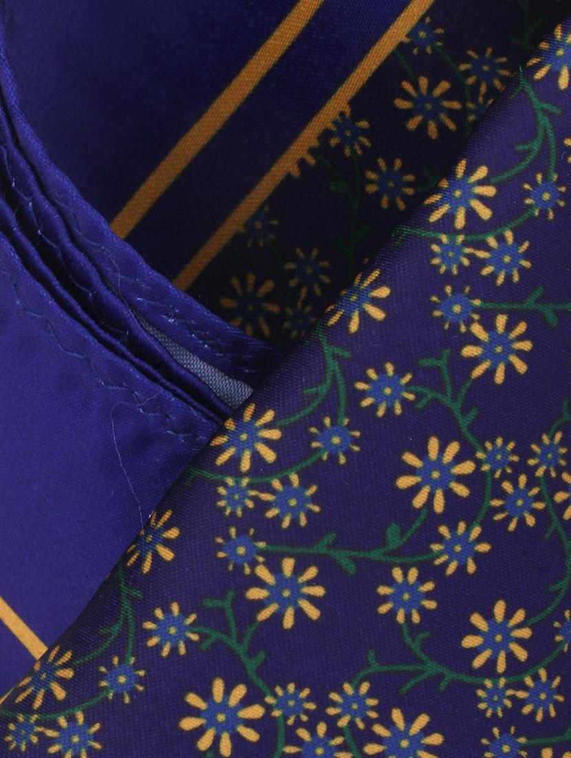 blue polyester pocketsquare - 14264774 - Zoom Image - 4