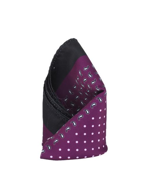 purple polyester pocketsquare - 14264776 - Standard Image - 1