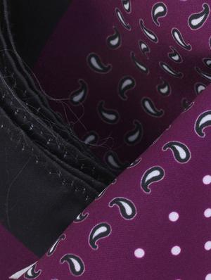 purple polyester pocketsquare - 14264776 - Standard Image - 4
