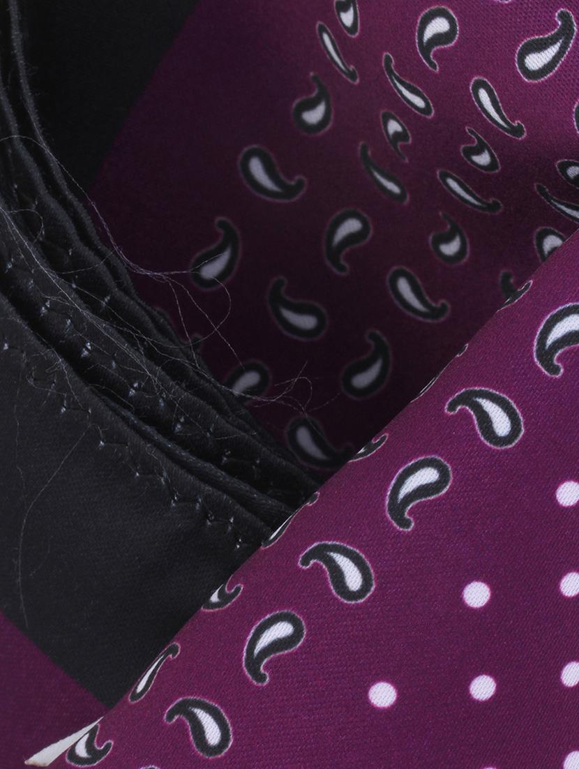 purple polyester pocketsquare - 14264776 - Zoom Image - 4