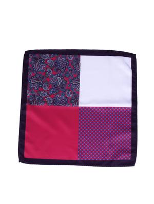 multi colored polyester pocketsquare - 14264792 - Standard Image - 3
