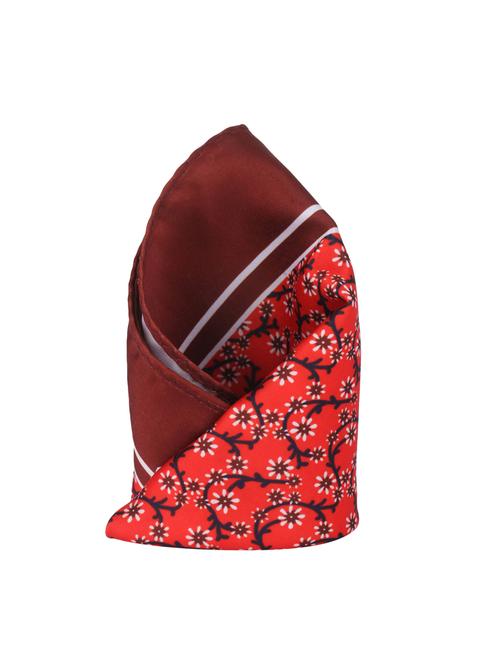 red polyester pocketsquare - 14264798 - Standard Image - 1