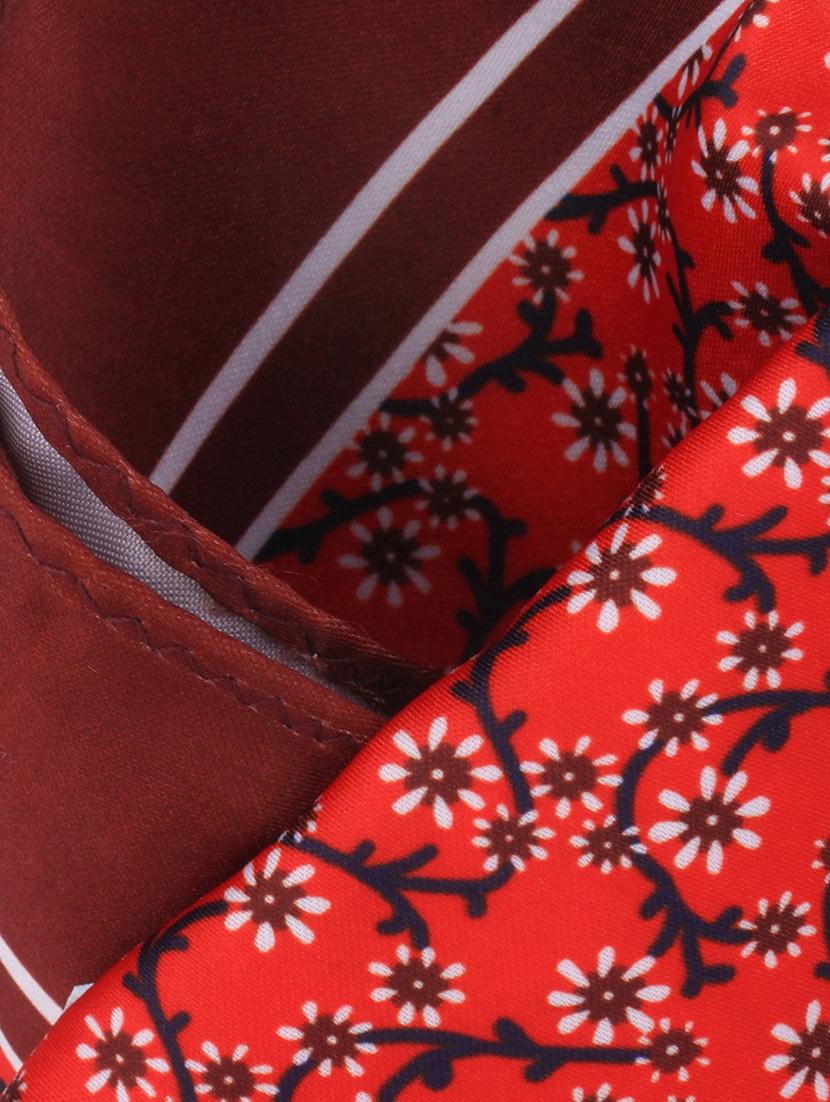 red polyester pocketsquare - 14264798 - Zoom Image - 4