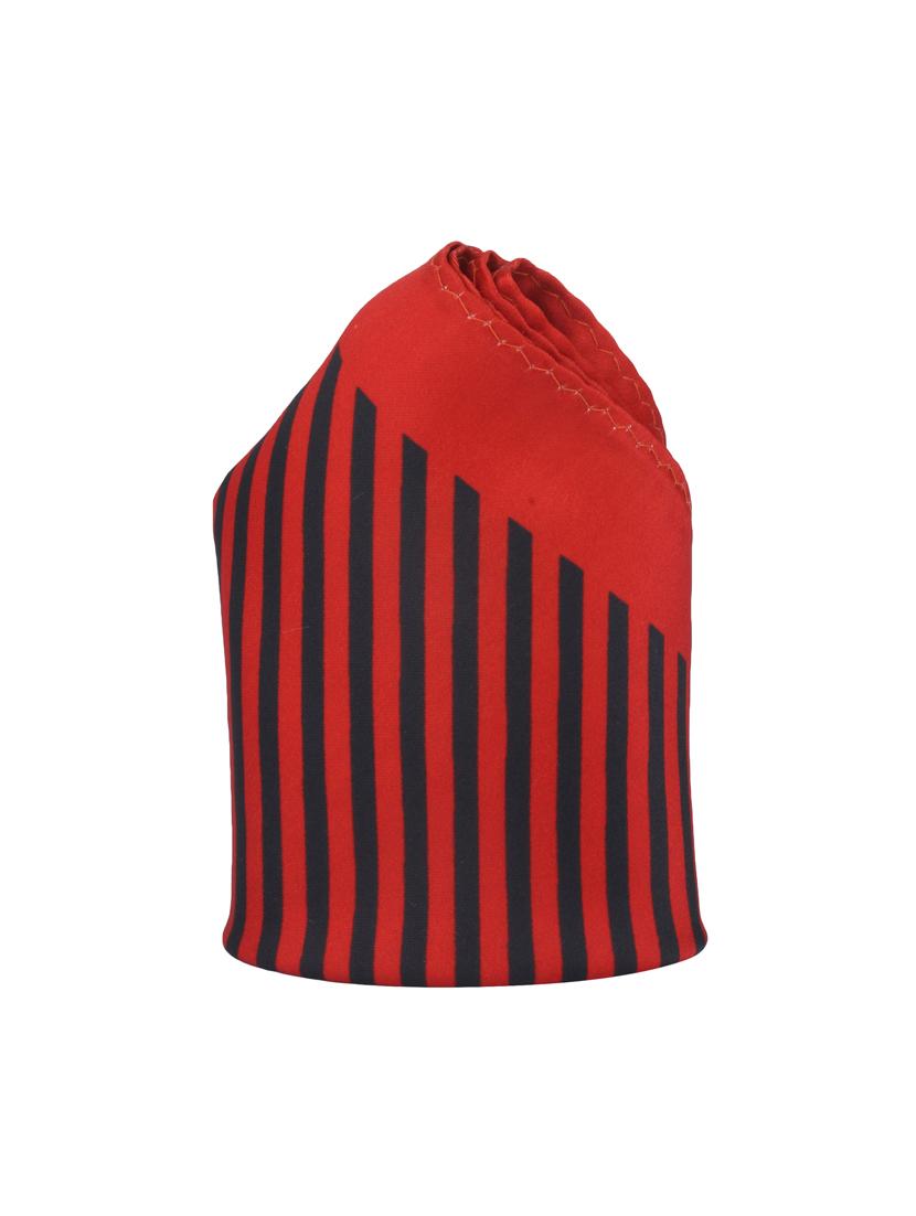 red polyester pocketsquare - 14264803 - Zoom Image - 2