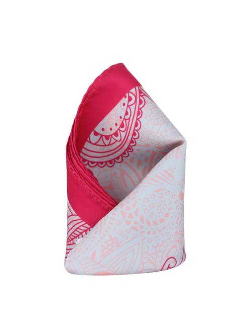 pink polyester pocketsquare - 14264813 - Standard Image - 1
