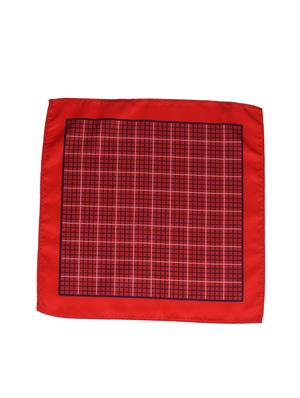 red polyester pocketsquare - 14264814 - Standard Image - 3
