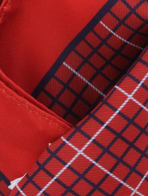 red polyester pocketsquare - 14264814 - Standard Image - 4