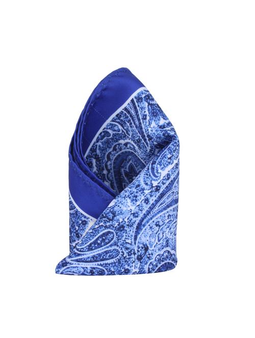 blue polyester pocketsquare - 14264816 - Standard Image - 1