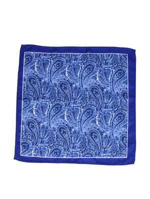 blue polyester pocketsquare - 14264816 - Standard Image - 3