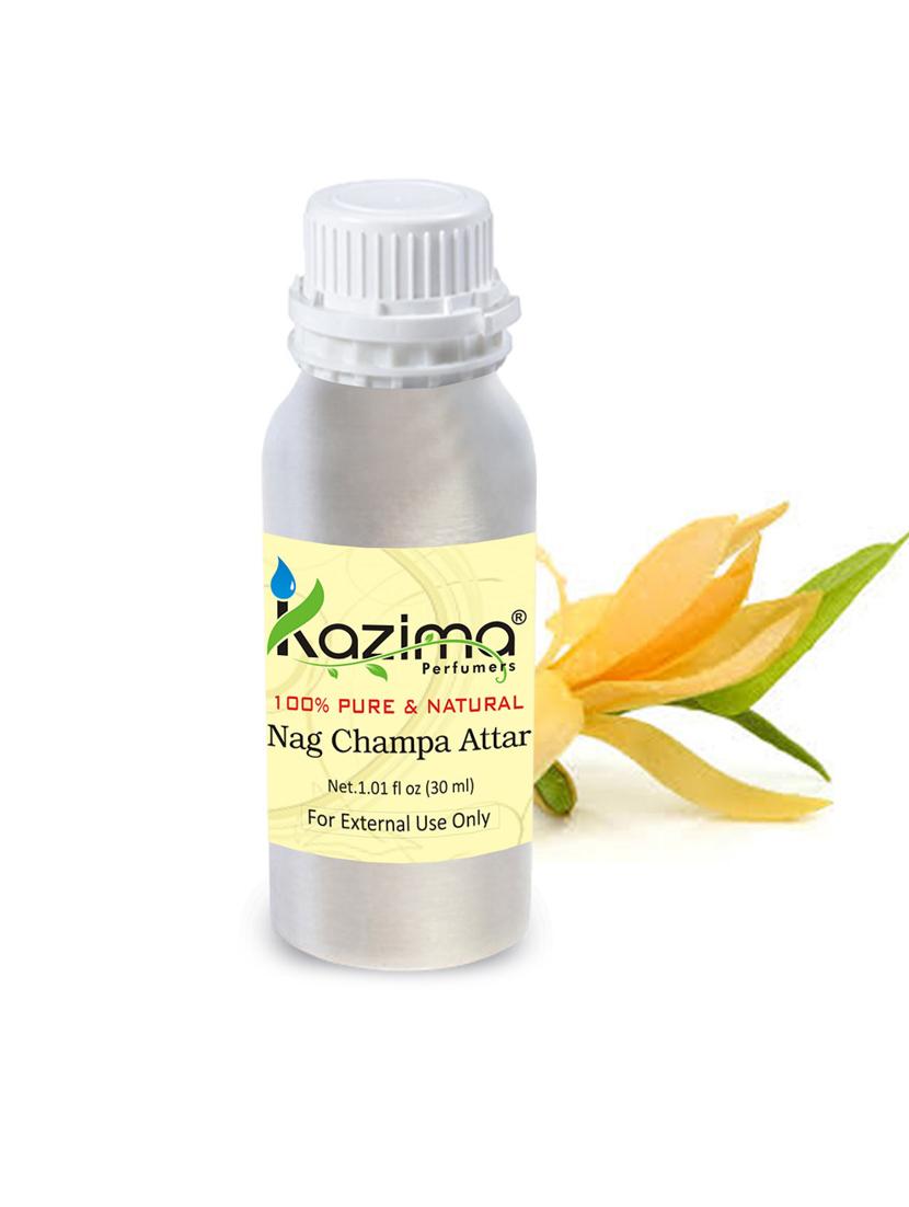 nag champa attar perfume for unisex (30 ml) - pure natural undiluted (non-alcoholic) - 14265347 - Zoom Image - 1