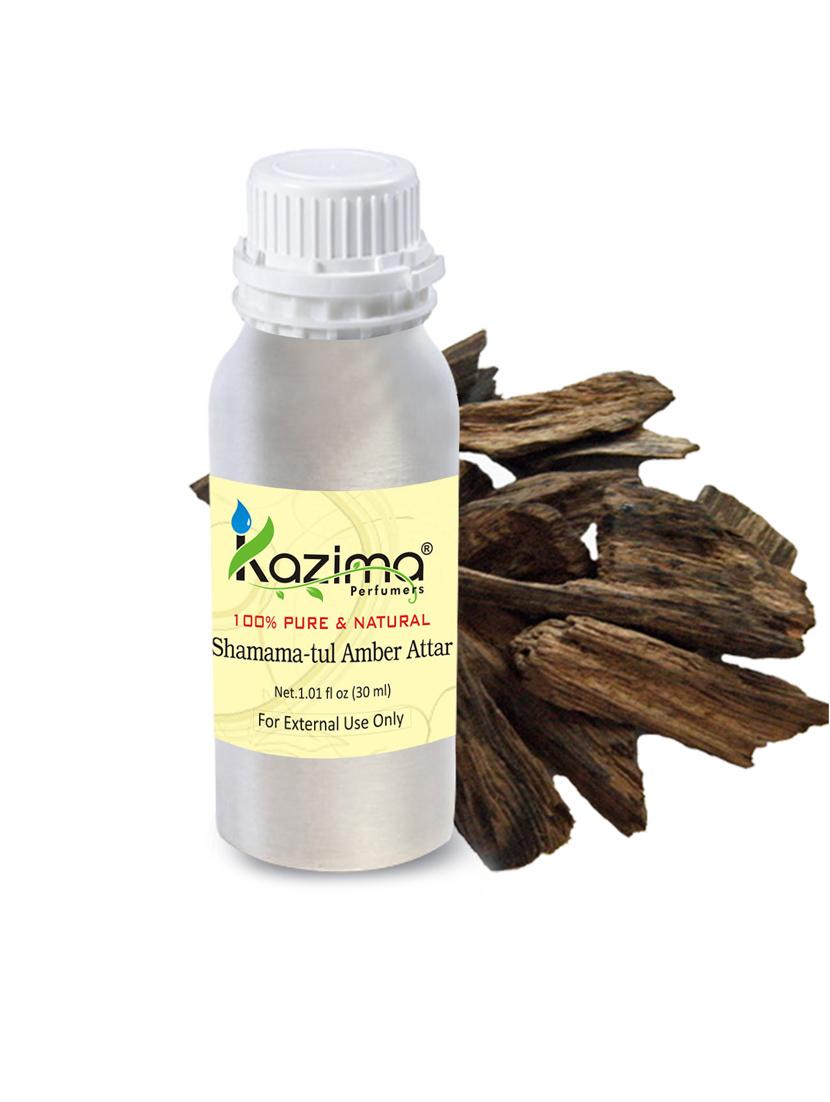 shamama-tul amber attar perfume for unisex (30 ml) - pure natural undiluted (non-alcoholic) - 14265381 - Zoom Image - 1