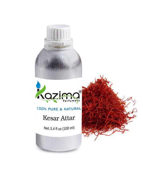 kesar attar perfume for unisex (100 ml) - pure natural undiluted (non-alcoholic) - 14265407 - Standard Image - 1