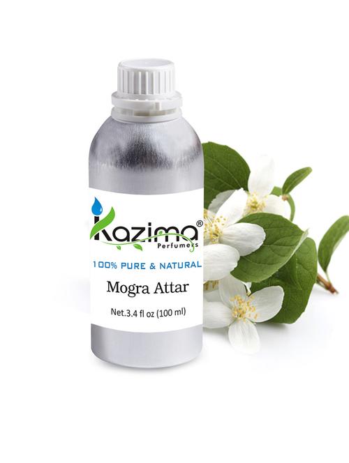 mogra attar perfume for unisex (100 ml) - pure natural undiluted (non-alcoholic) - 14265412 - Standard Image - 1