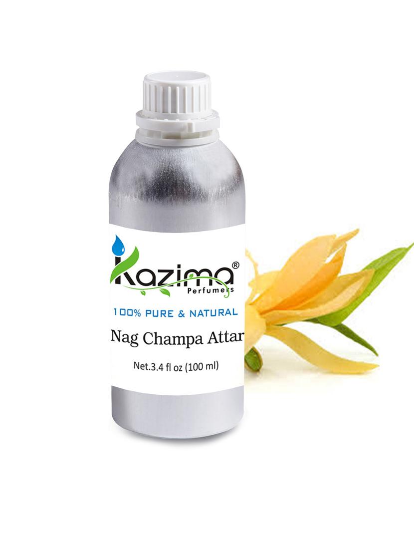 nag champa attar perfume for unisex (100 ml) - pure natural undiluted (non-alcoholic) - 14265418 - Zoom Image - 1