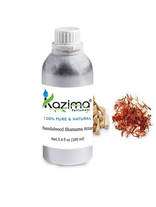 sandalwood shamama attar perfume for unisex (100 ml) - pure natural undiluted (non-alcoholic) - 14265421 - Standard Image - 1