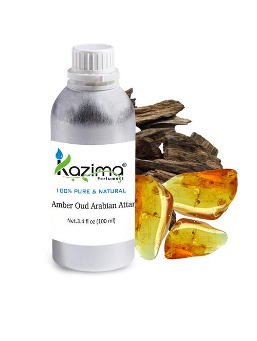amber oud arabian attar perfume for unisex (100 ml) - pure natural undiluted (non-alcoholic) - 14265450 - Standard Image - 1