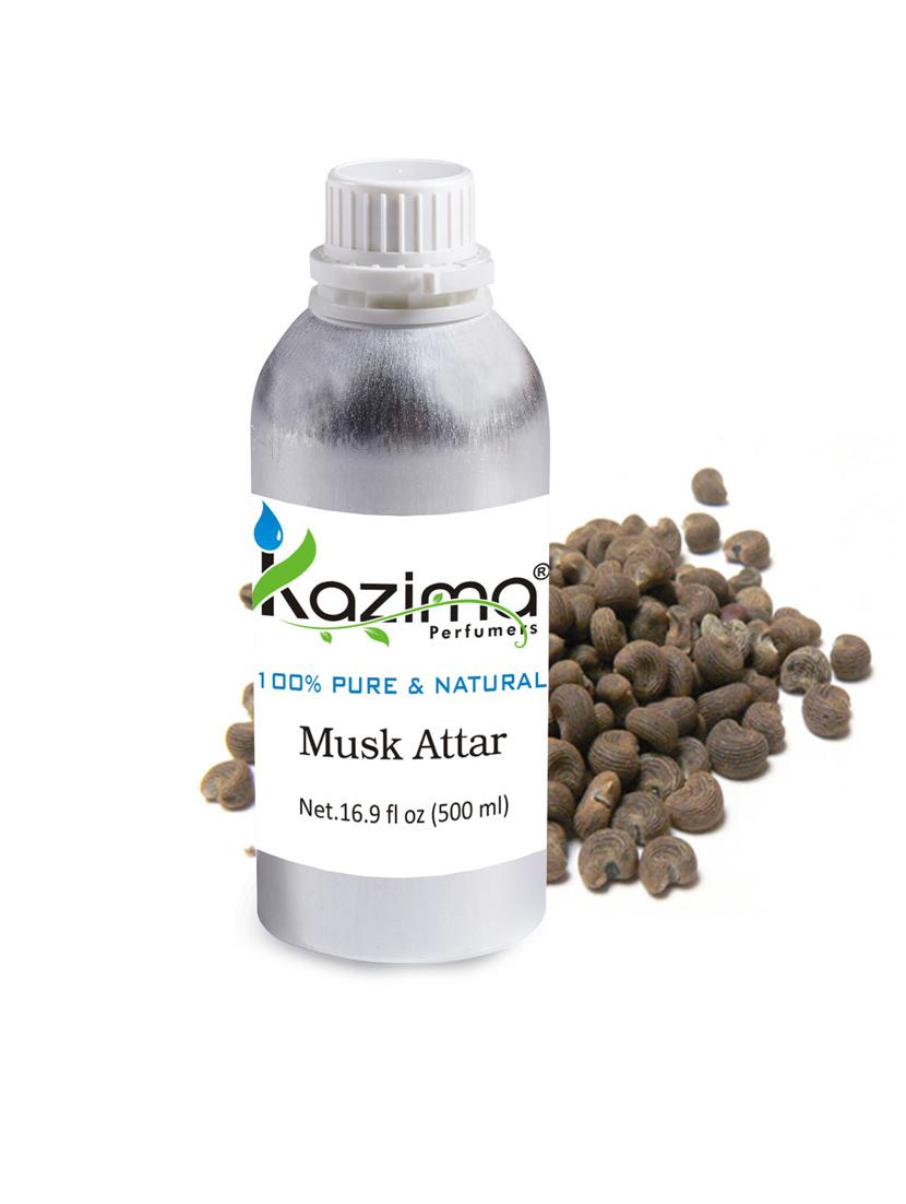 musk attar perfume for unisex (500 ml) - pure natural undiluted (non-alcoholic) - 14265558 - Zoom Image - 1