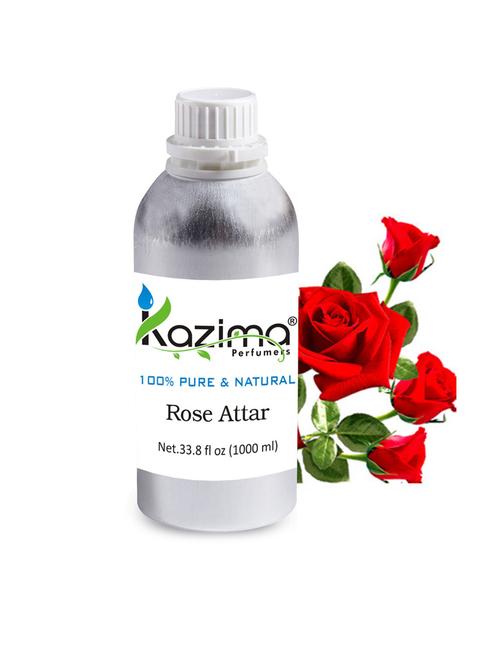 rose attar perfume for unisex pure (1000 ml) - pure natural undiluted (non-alcoholic) - 14265632 - Standard Image - 1