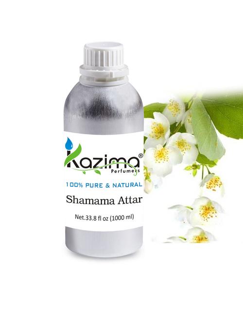 shamama shahi attar perfume for unisex (1000 ml) - pure natural undiluted (non-alcoholic) - 14265666 - Standard Image - 1