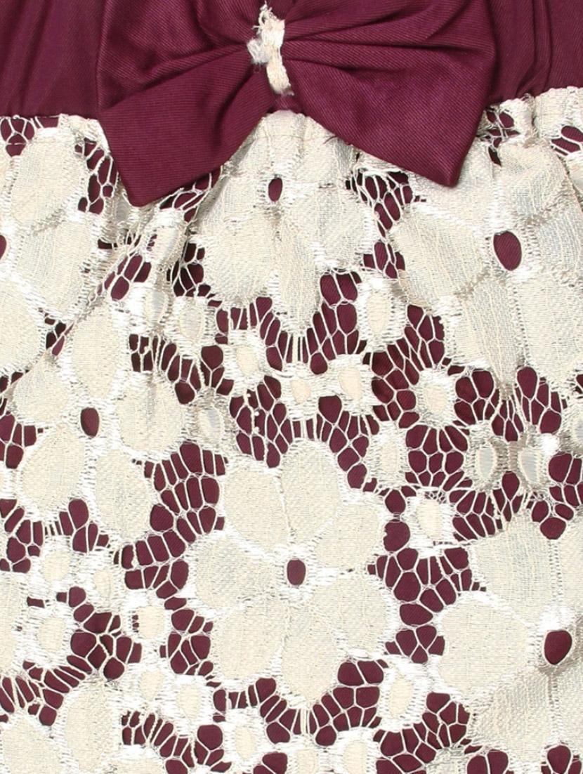 brown colored net skirt - 14266092 - Zoom Image - 3
