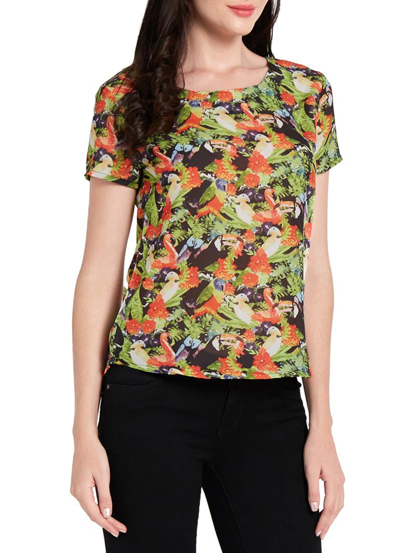 tropical print tee - 14267769 - Zoom Image - 2