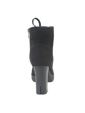 black suede ankle boot - 14268472 - Standard Image - 3