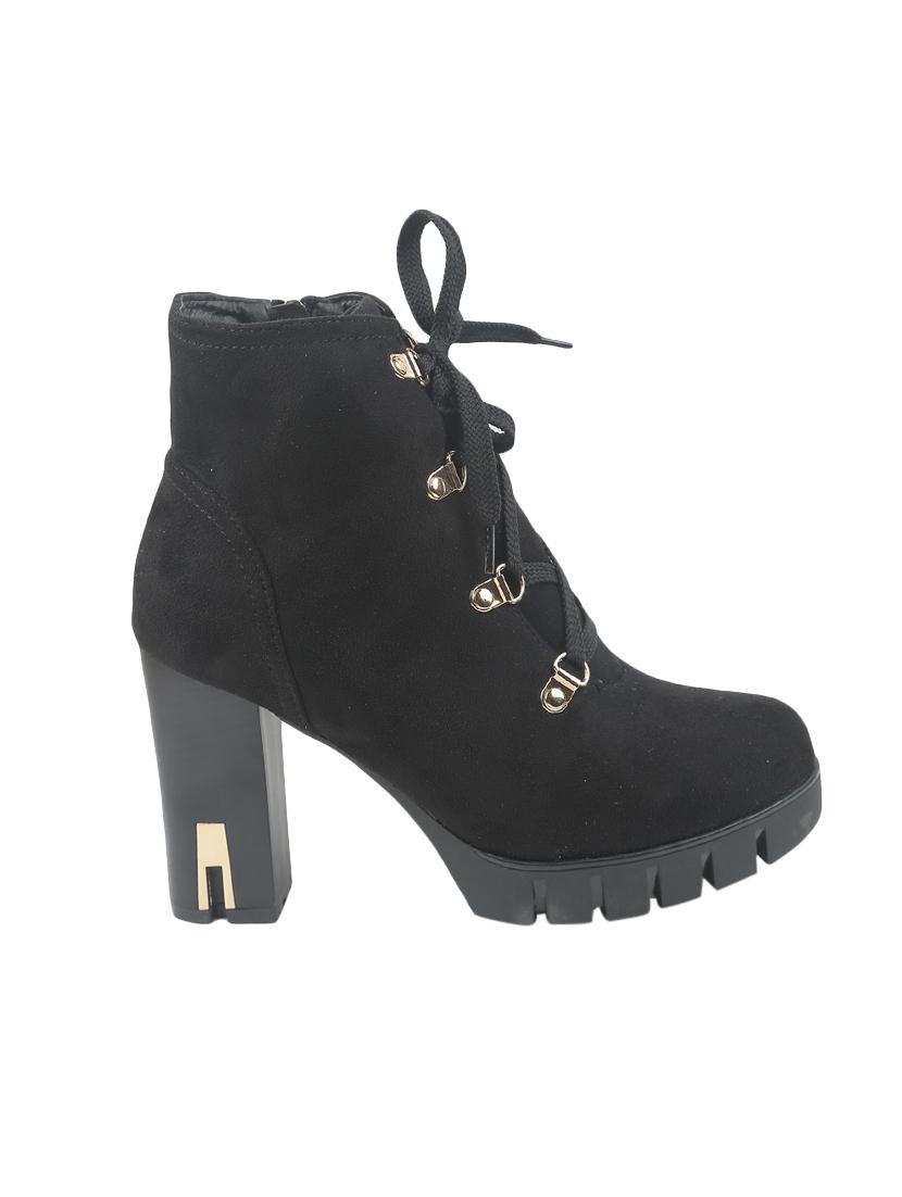 black suede ankle boot - 14268472 - Zoom Image - 2
