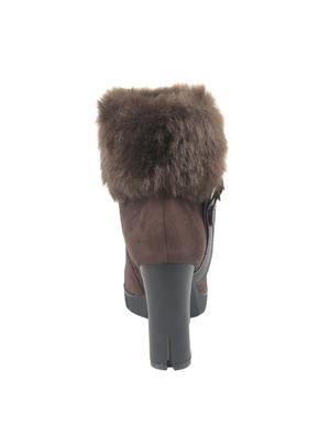 brown suede ankle boot - 14268474 - Standard Image - 3