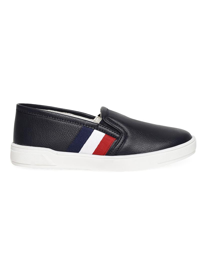 blue leatherette slip on sneaker - 14268499 - Zoom Image - 2