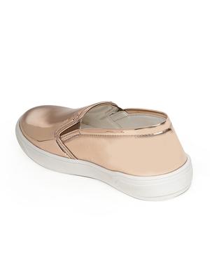 pink leatherette slip on sneaker - 14268501 - Standard Image - 3