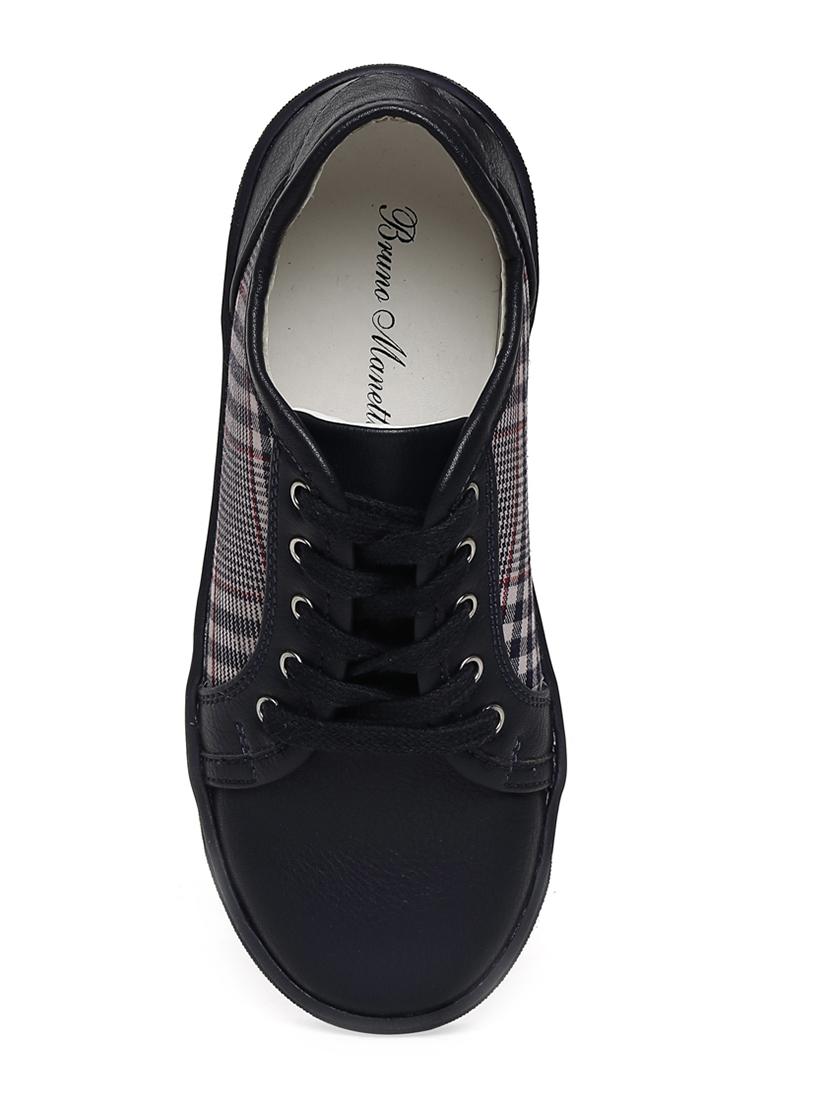 blue leatherette lace up sneaker - 14268508 - Zoom Image - 4