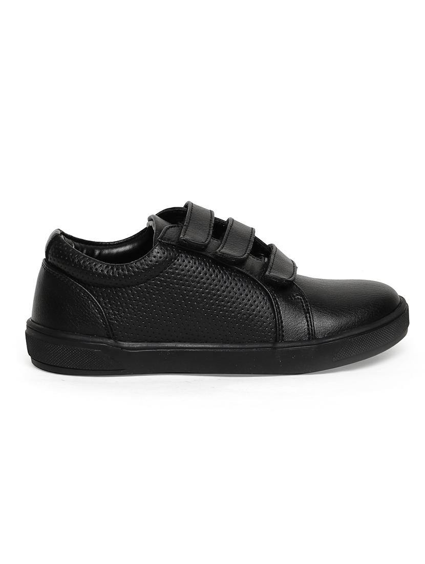 black leatherette slip on sneaker - 14268519 - Zoom Image - 2