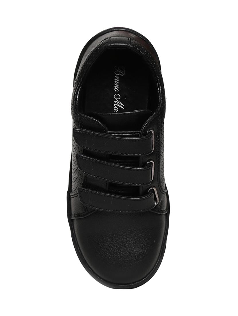 black leatherette slip on sneaker - 14268519 - Zoom Image - 4