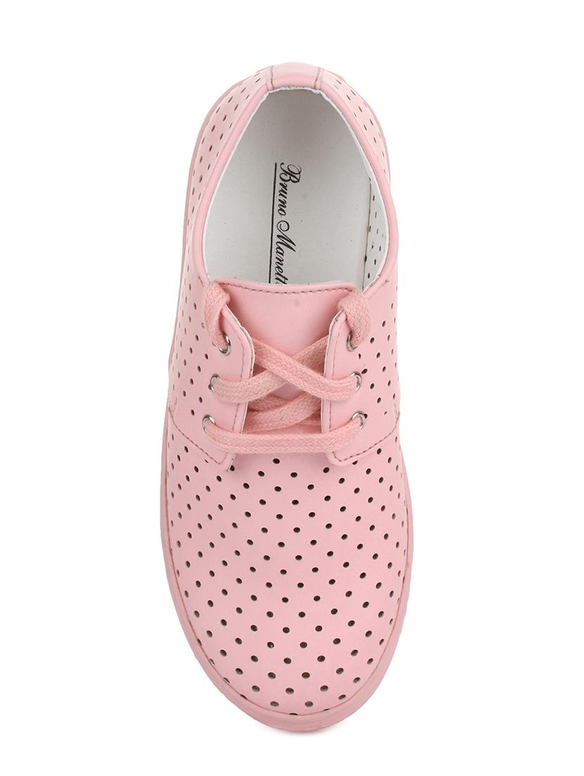 pink leatherette lace up sneaker - 14268550 - Zoom Image - 4