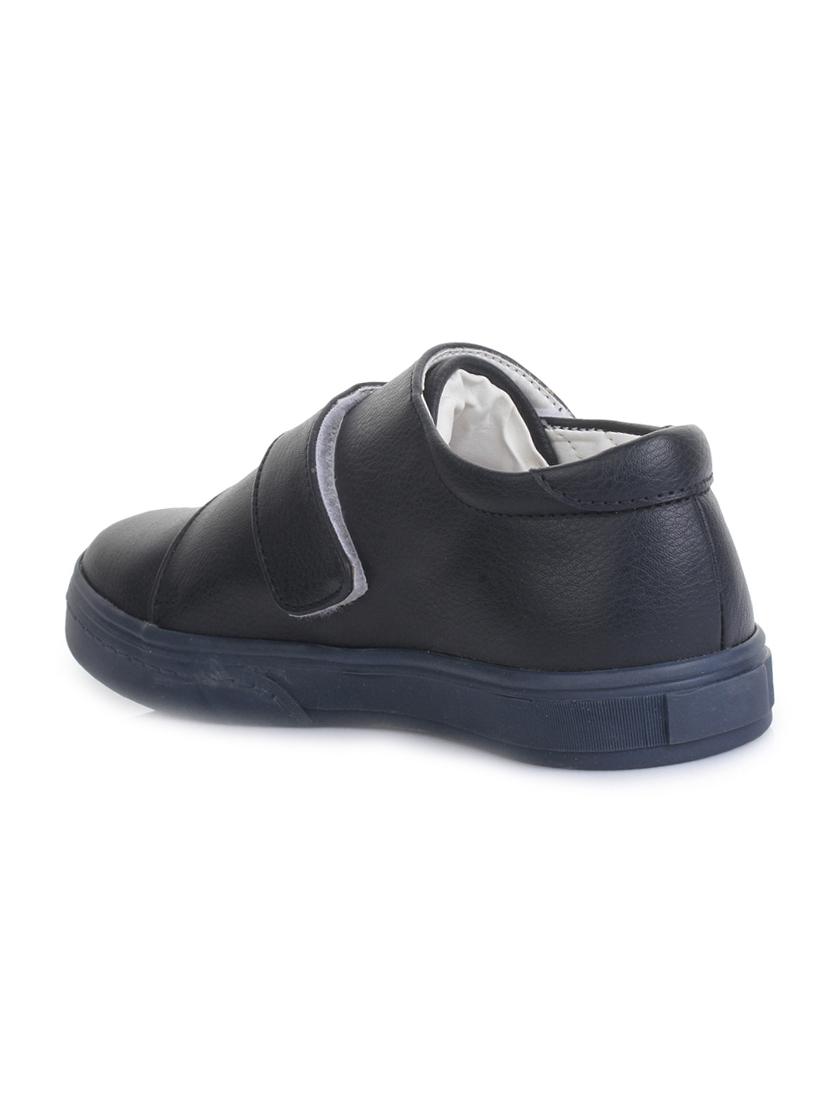 navy blue leatherette slip on sneaker - 14268559 - Zoom Image - 3