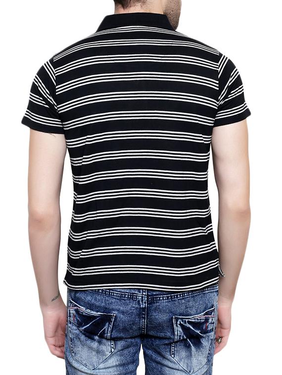 black cotton t-shirt - 14268746 - Zoom Image - 3
