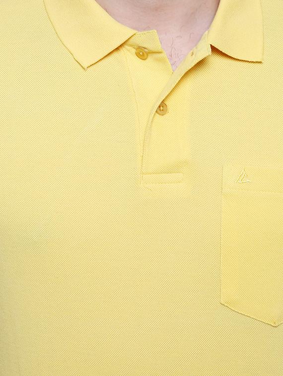 yellow cotton t-shirt - 14268757 - Zoom Image - 4