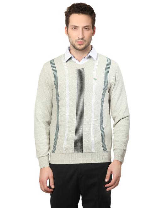 grey cotton pullover - 14272336 - Standard Image - 1