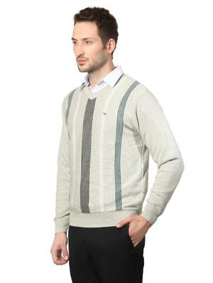 grey cotton pullover - 14272336 - Standard Image - 2